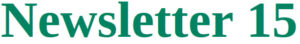 Newsletter 15